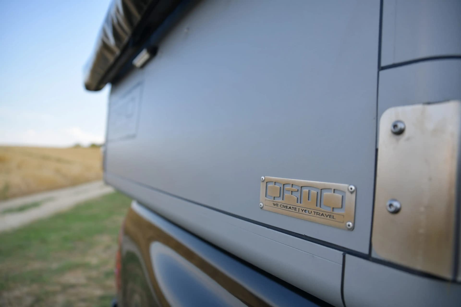 ORMO camper close-up